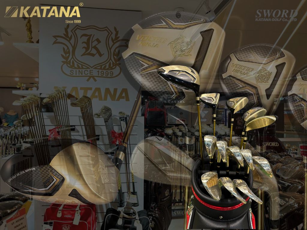 Gậy golf Katana lọt top 3 dòng gậy được nhiều golfer ưa chuộng