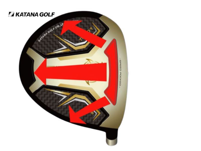 Gậy driver Katana Volito Ninja TG-01 phù hợp với nhiều golfer nam