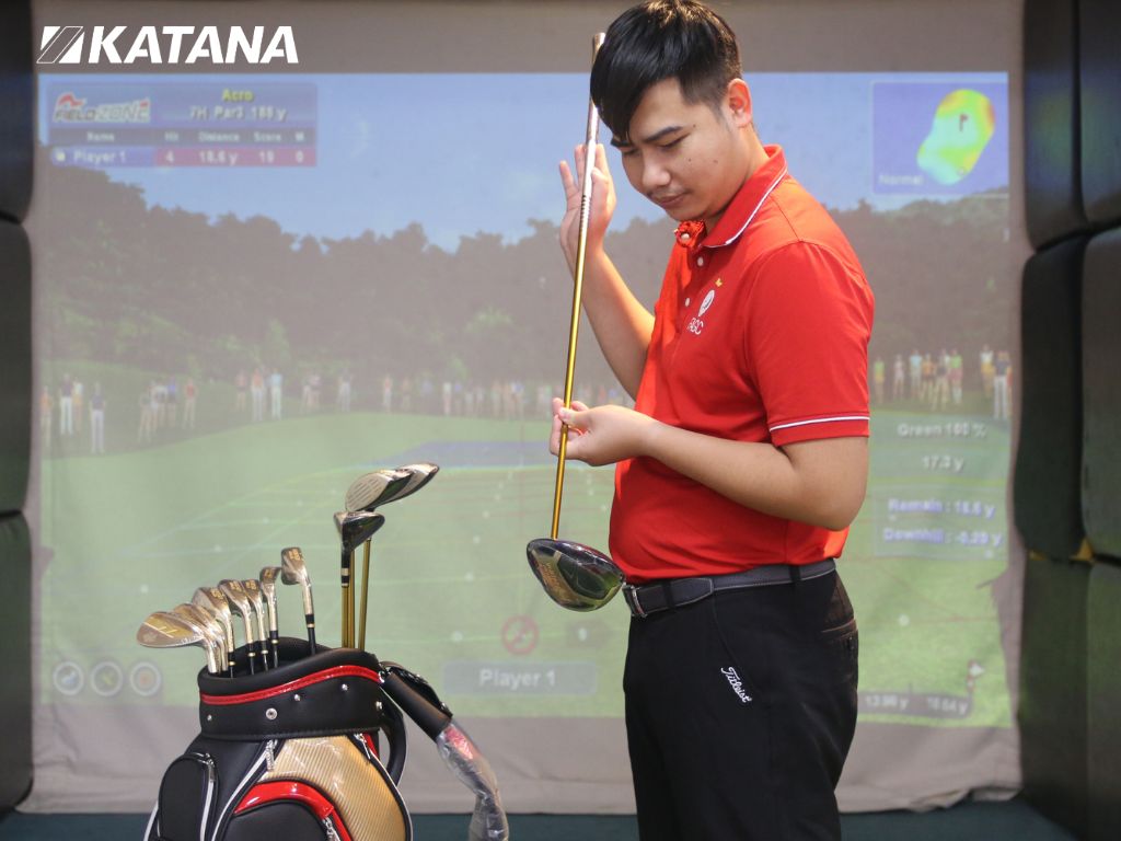 TGĐ Tuấn Anh Techgolf đánh giá gậy golf Katana xứng đáng trưng bày trong những phòng golf 3D đẳng cấp nhất