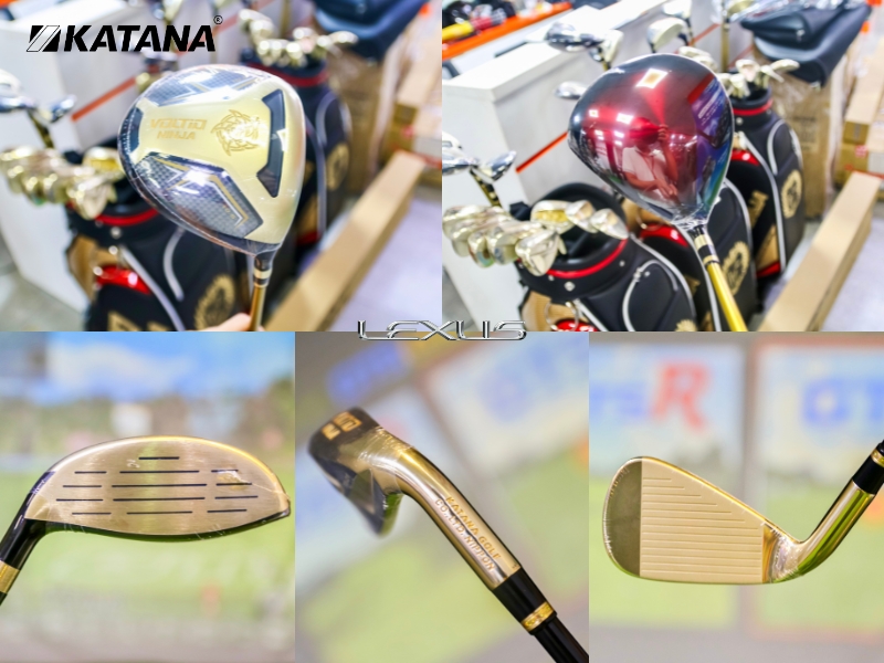 Katana Golf “Đánh Gục" Trái Tim Golfer Từ Cái Nhìn Đầu Tiên