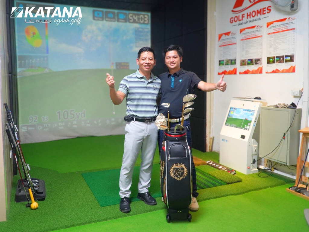 Golfer đánh giá cao trải nghiệm gậy golf Katana Voltio Ninja TG-01 tại học viện GGA