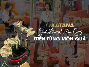 Katana Golf Việt Nam Lưu Giữ Trọn Vẹn Nghệ Thuật Omotenashi Độc Đáo Thông Qua Những Hộp Quà Và Bức Thiệp Viết Tay