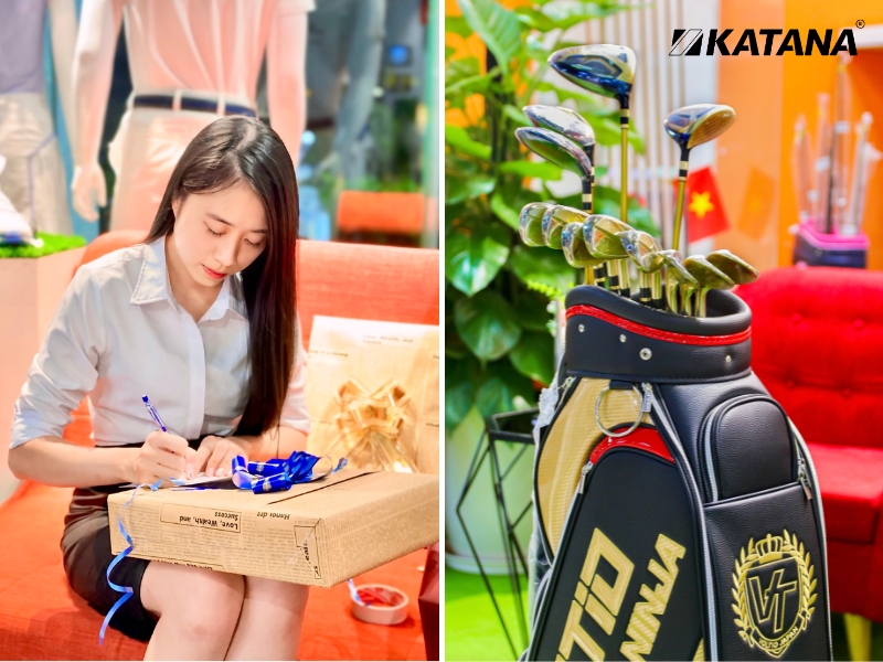 Katana Golf Việt Nam Lưu Giữ Trọn Vẹn Nghệ Thuật Omotenashi Độc Đáo Thông Qua Những Hộp Quà Và Bức Thiệp Viết Tay